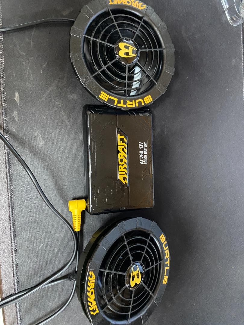 リ*ン様 バートルAC260 13Vバッテリー＆ファンユニットセットエアー