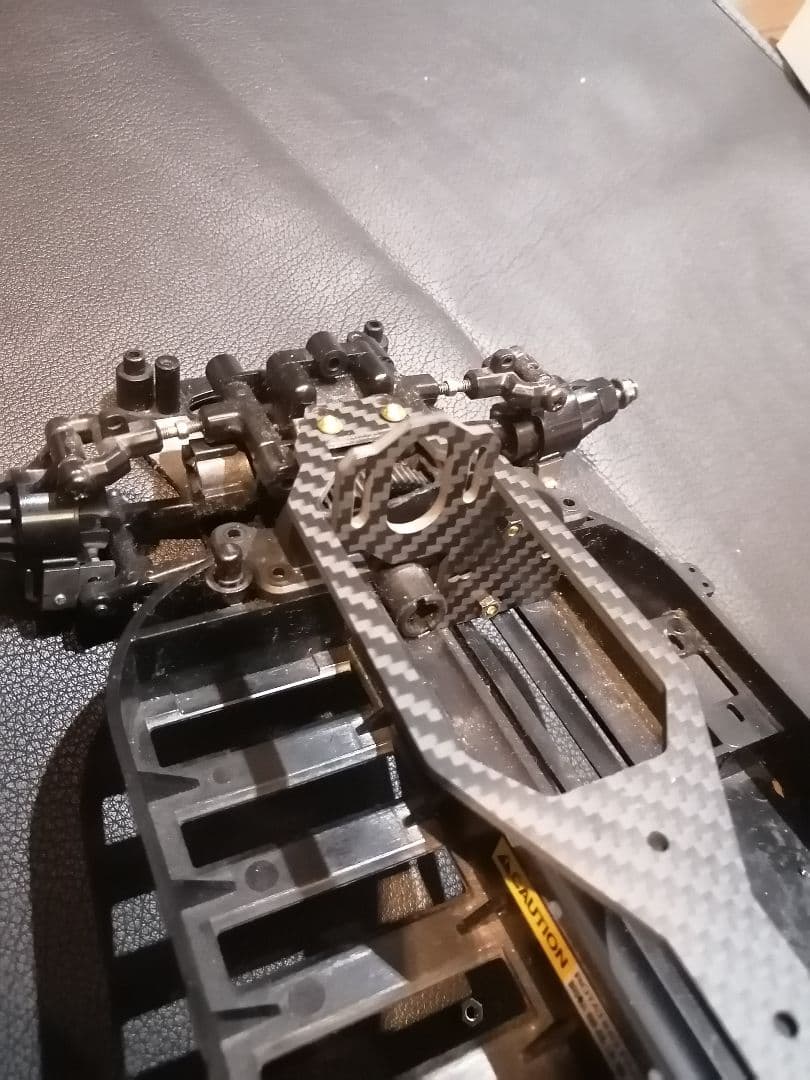 TAMIYA TT-02 TT-01 用 カーボン ハイマウントモーターマウント - メルカリ