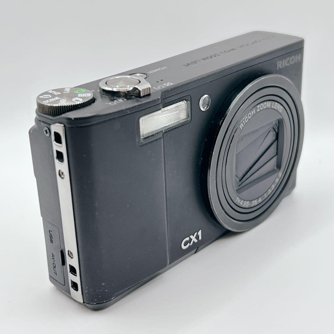 RICOH CX1 リコー ブラック コンデジ デジカメ デジタルカメラ - メルカリ