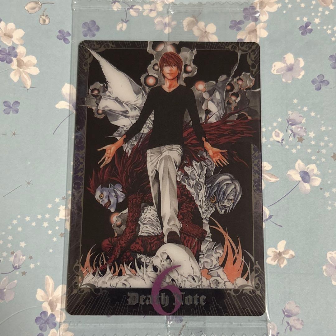 DEATH NOTE ウエハース デスノート カード N 1-06 夜神月 - メルカリ