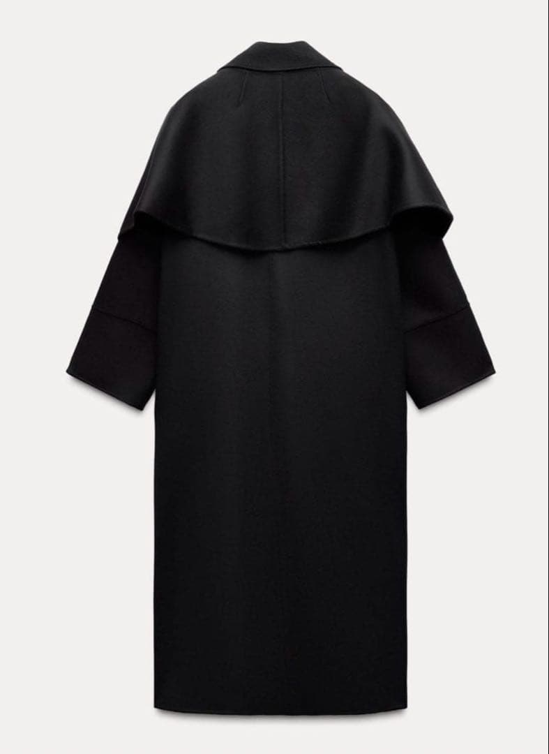 よつば様専用♡ZARA ロングコート ウールコート 黒