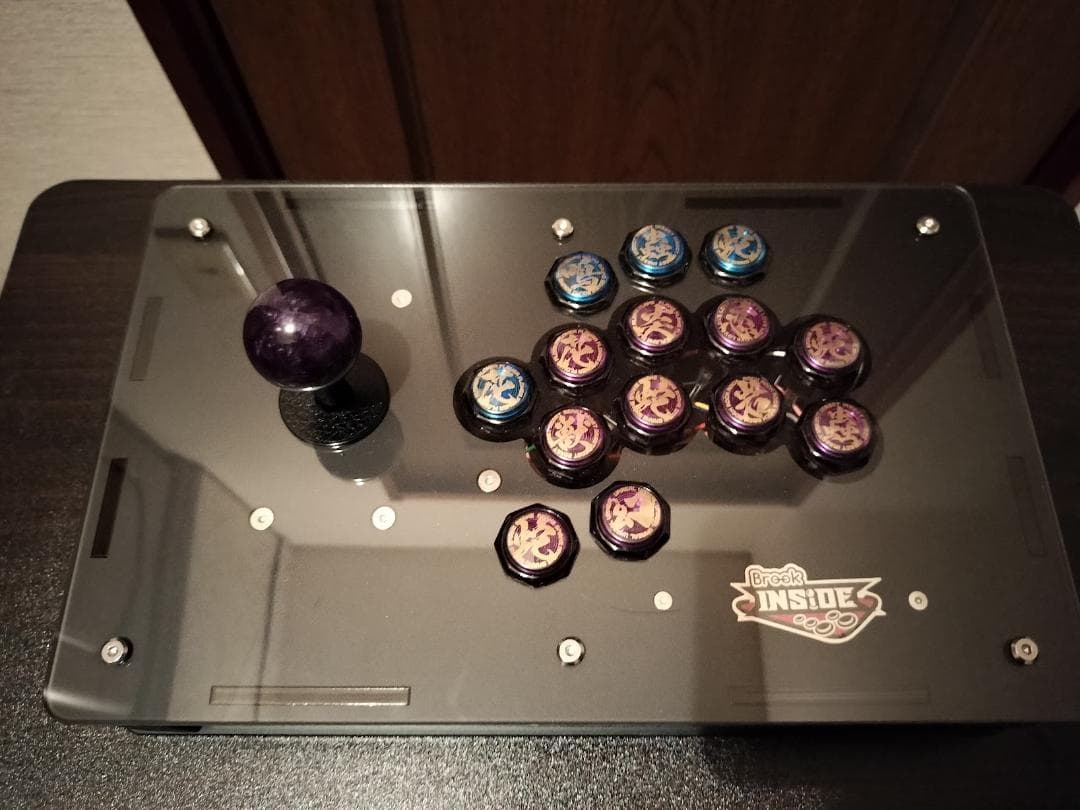 くろまき工房即納中型オール24mmボタン仕様GamerFinger