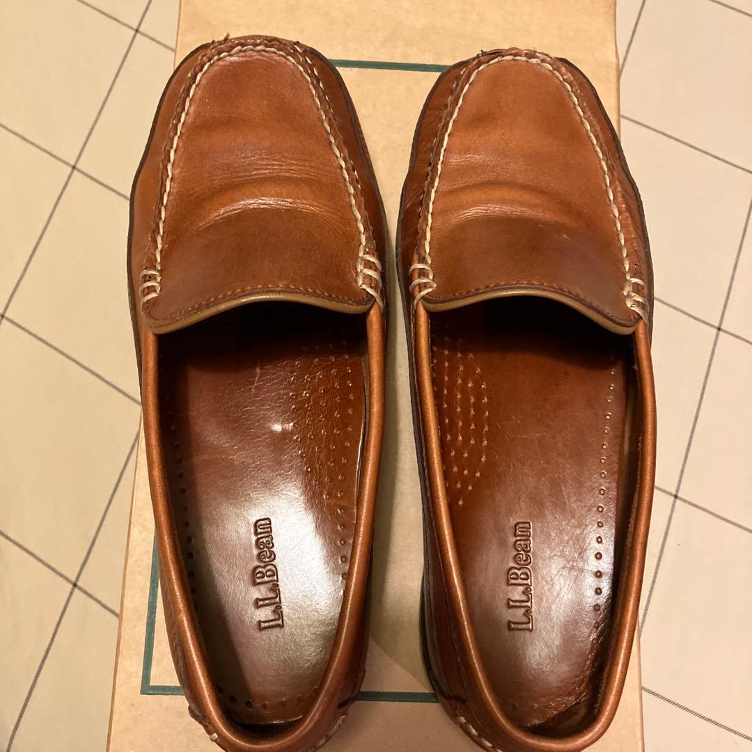 エルエルビーン デッキシューズ ブラウン 25.5cm