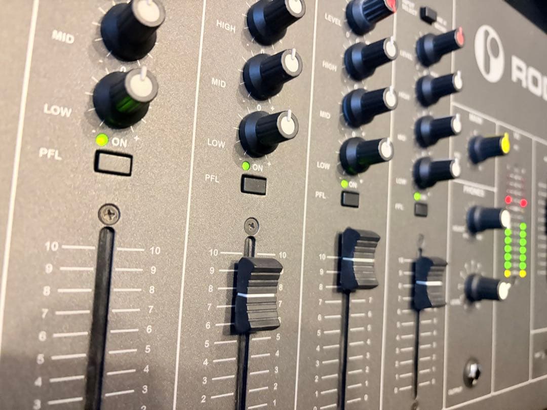 RODEC BX-9 希少DJミキサー ベルギー製 美品 極太サウンド