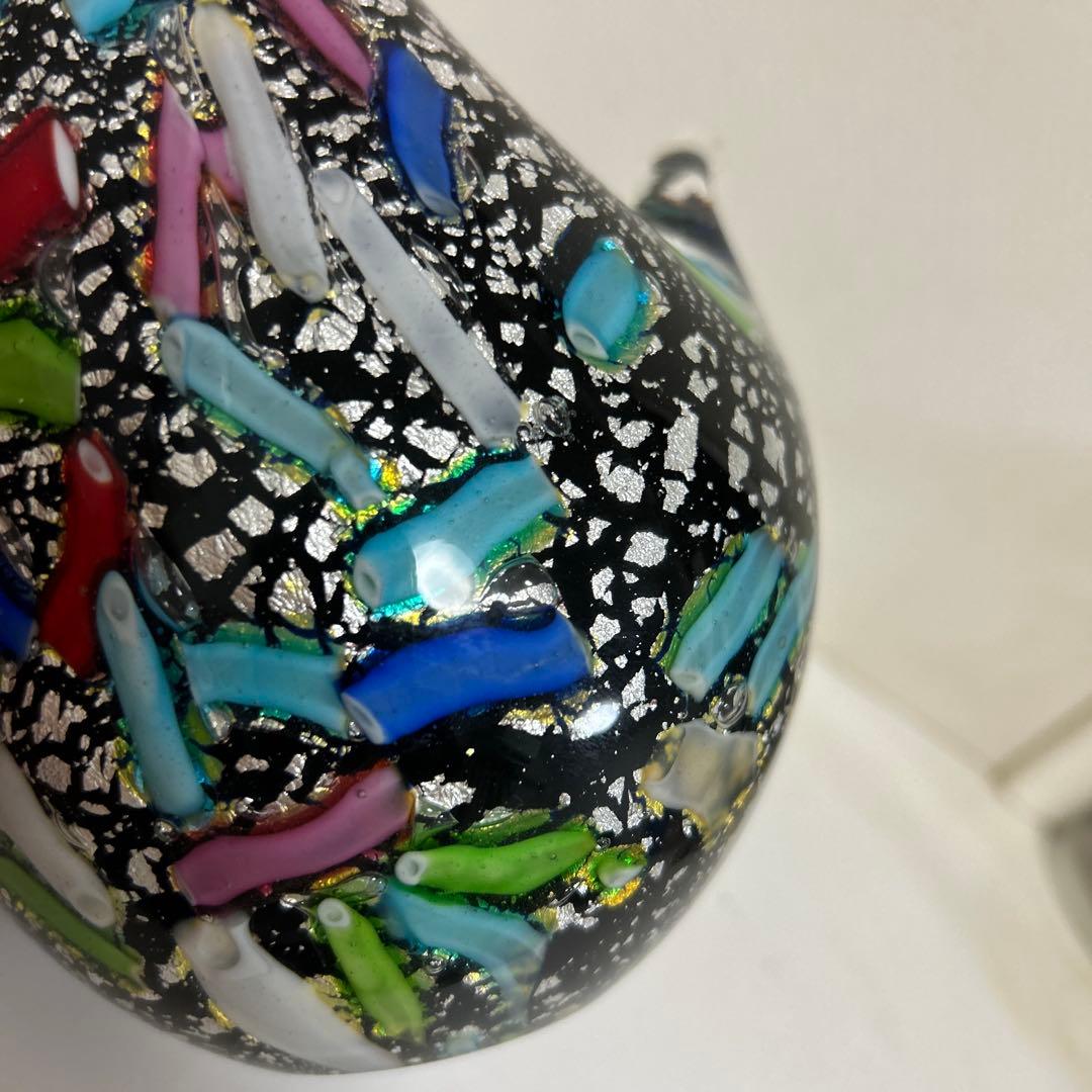 MURANO Formia ムラーノ ヴェネチアン 鶏 美術品 工芸 イタリア製