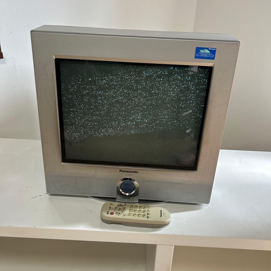 ブラウン管テレビ 15インチ TH-15FA5 02年製 パナソニック | Compre na