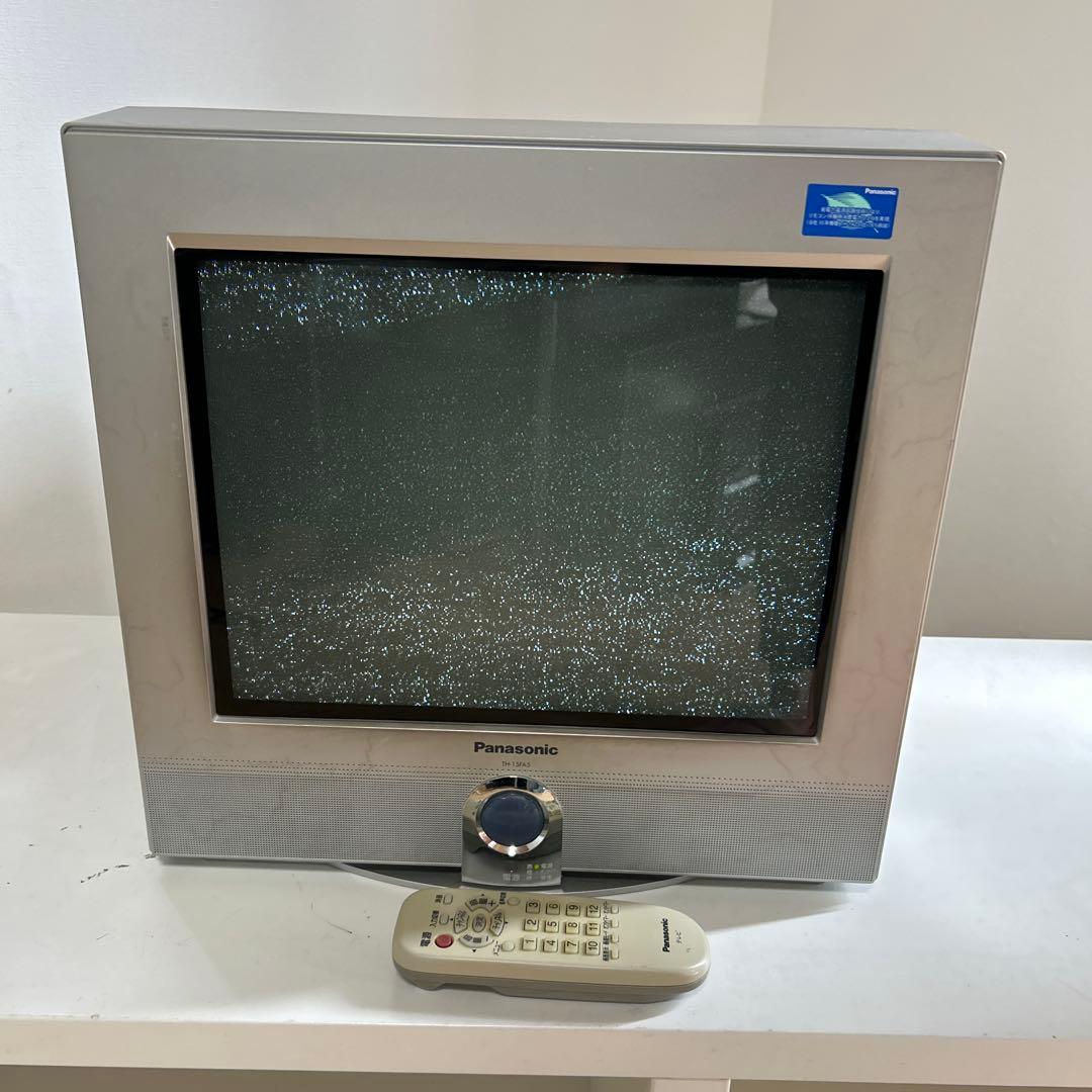 ブラウン管テレビ 15インチ TH-15FA5 02年製 パナソニック | Compre na