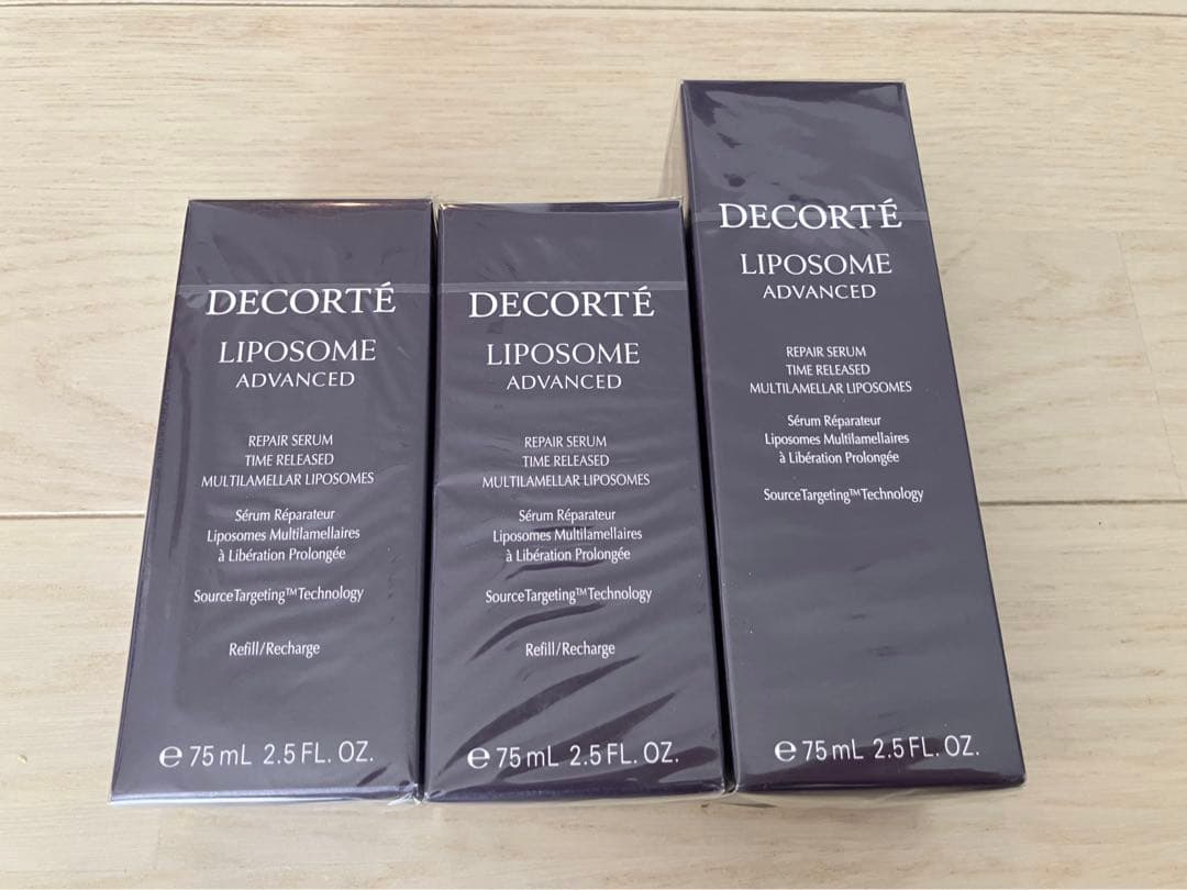 DECORTÉ LIPOSOME ADVANCED 75ml 3本セット - メルカリ