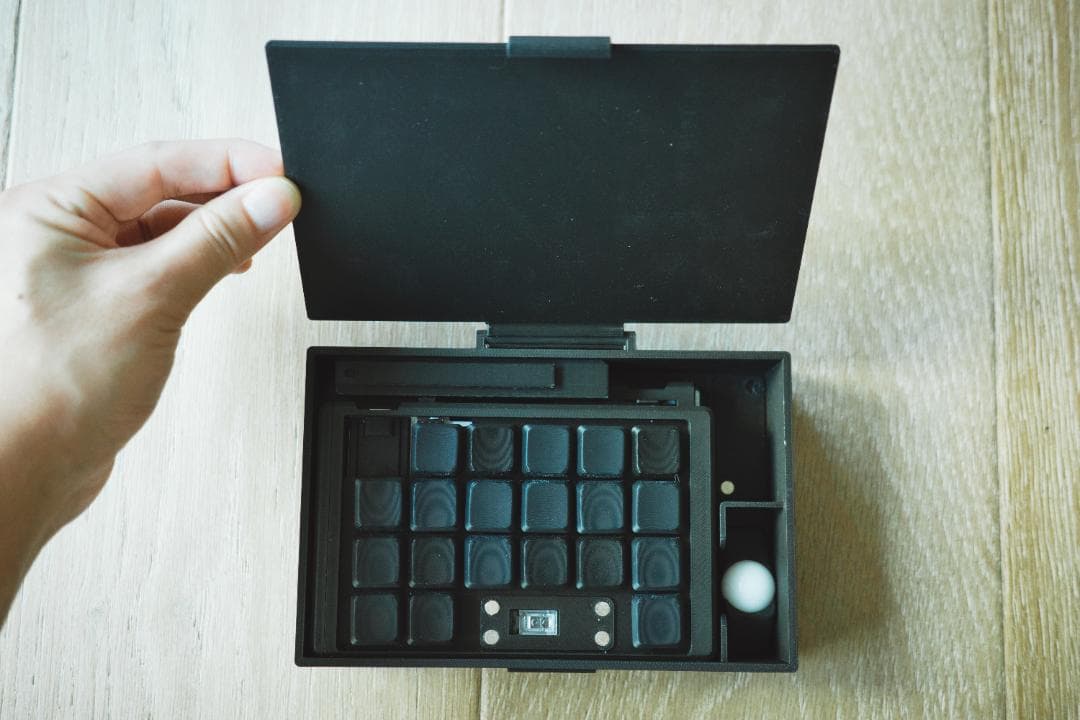 tomkeyLk 無線分割式 トラックボール キーボード - メルカリ