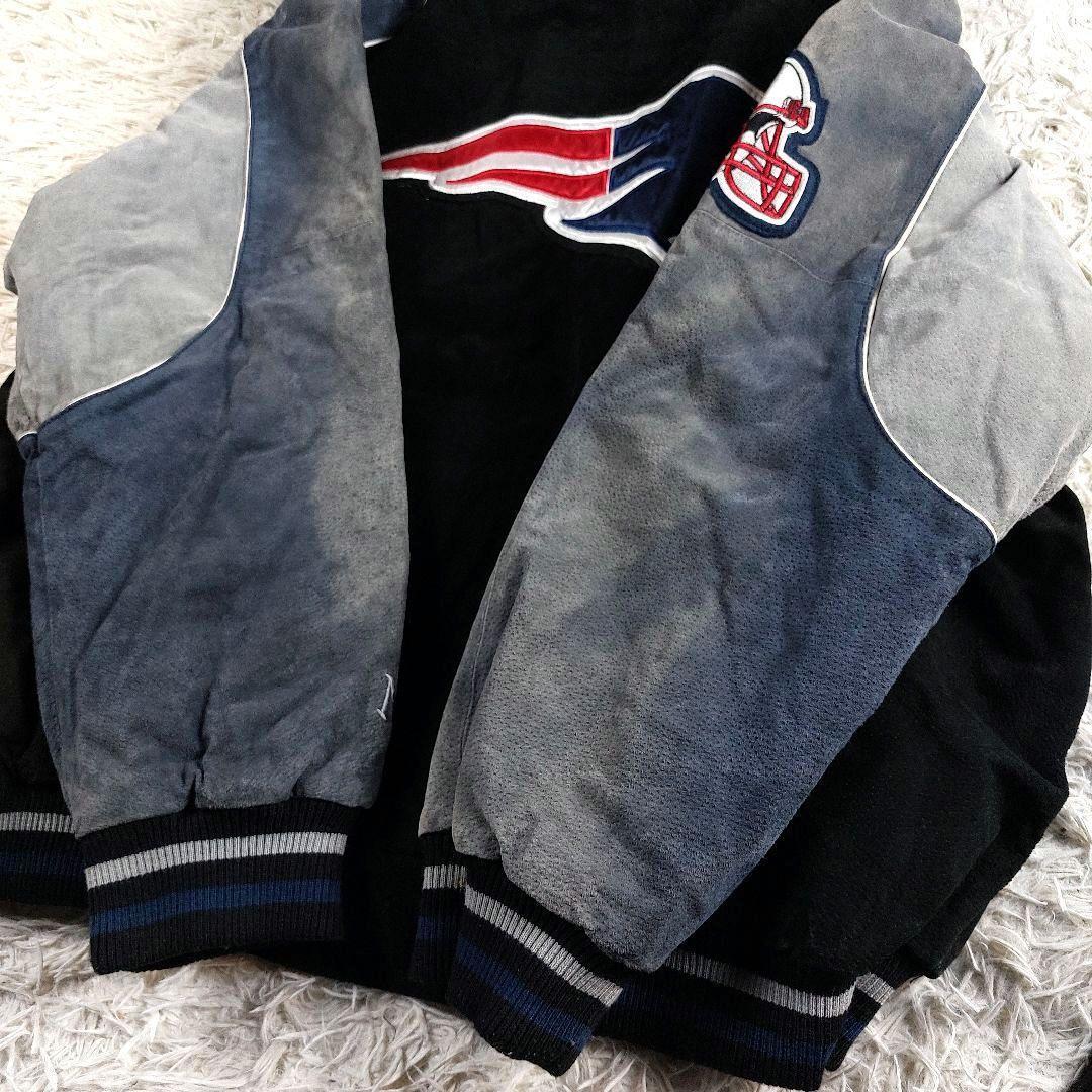 XXL 鬼フェード NFL ペイトニオッツ キルティング レザー両面