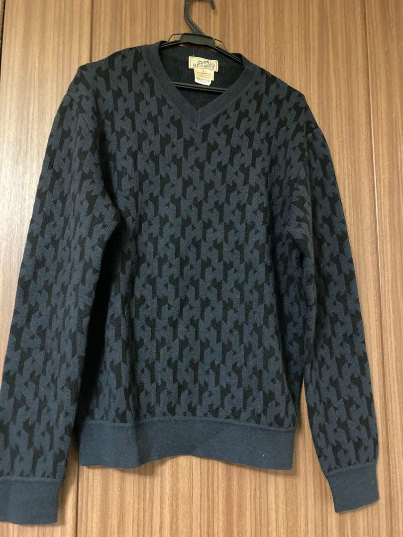 ジョー様　未使用　エルメス　セーター　カシミヤ 混 中古・古着通販】HERMES (エルメス) カシミヤ ドライバーズニット