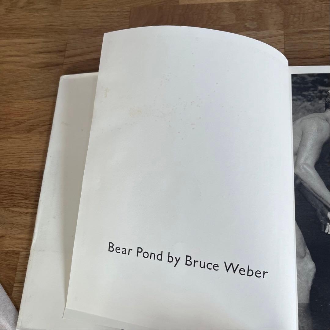 BEAR POND Bruce Weber 初版本 1990年 写真集 希少本 - メルカリ