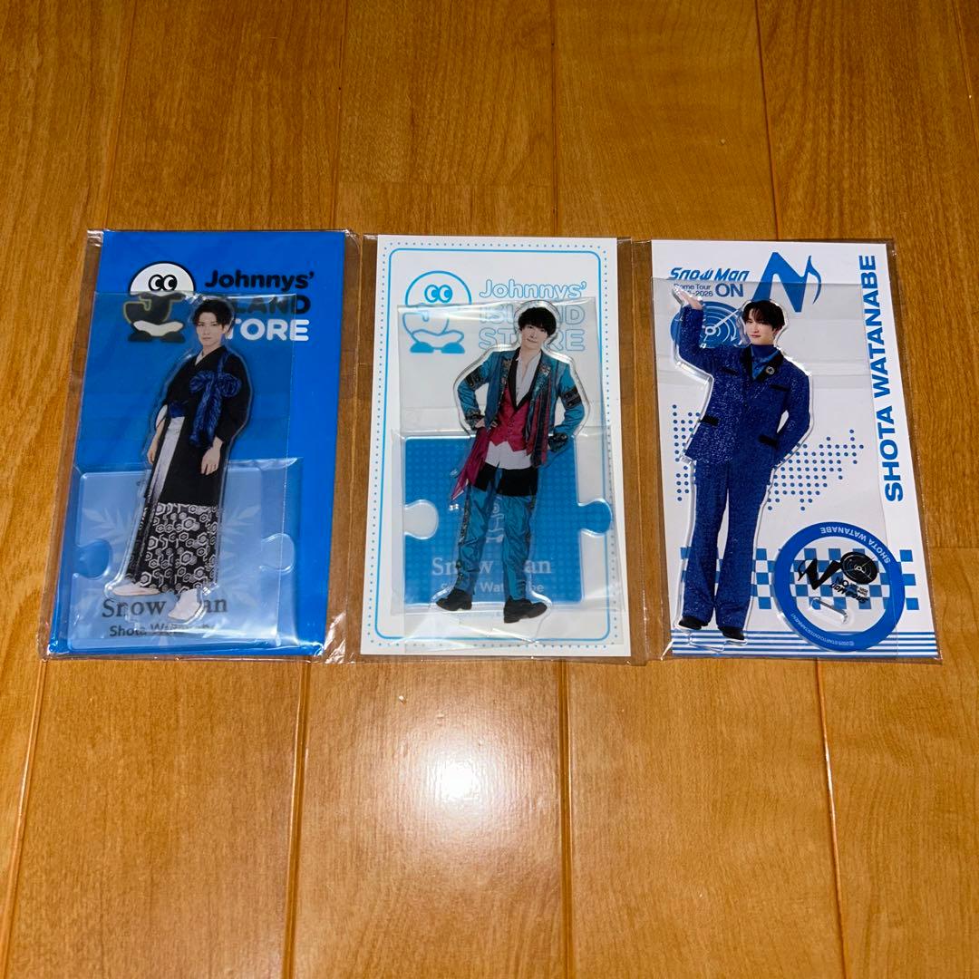 SnowMan 渡辺翔太 アクスタ【第2弾・第3段・ON】 - メルカリ