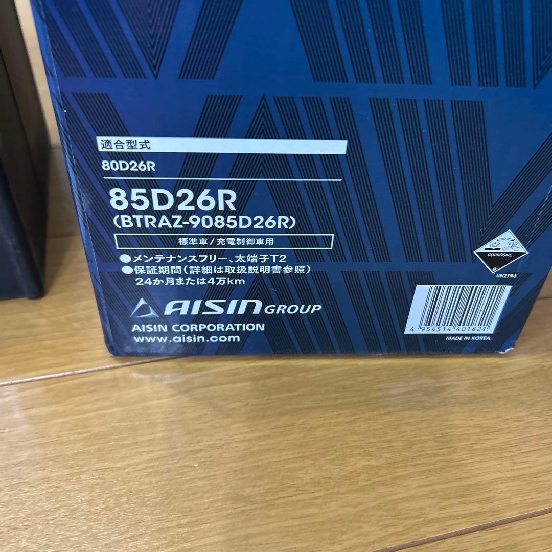 未使用品】AISIN バッテリー 85D26R - メルカリ