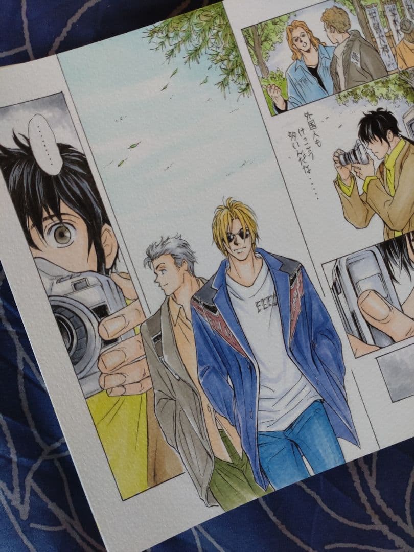 白蓮様専用】手描きイラスト『BANANA-FISH』SECOND STORY