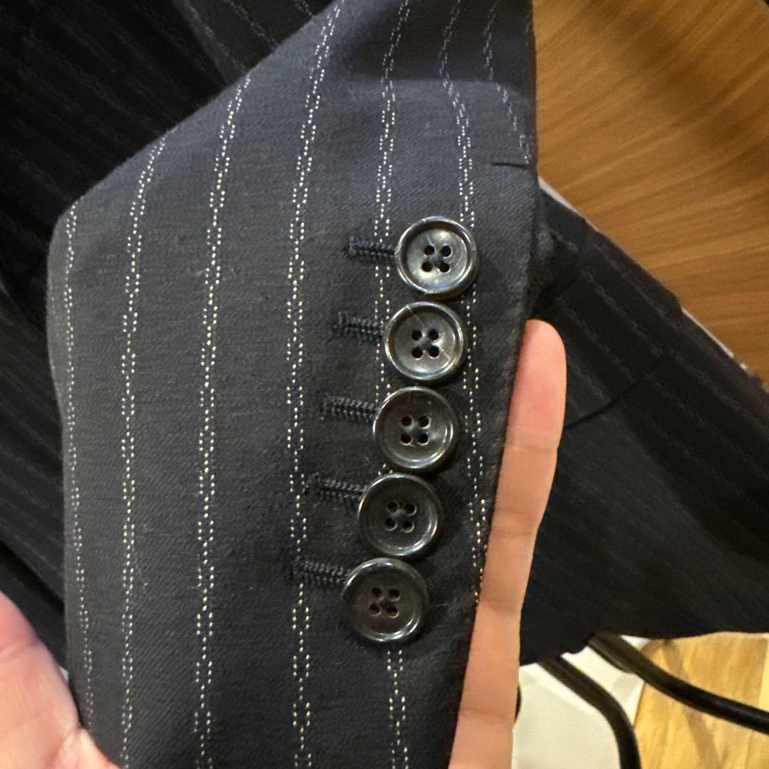 GUCCI 2004AW グッチ トムフォード ウール ベロア チェーン柄スーツ