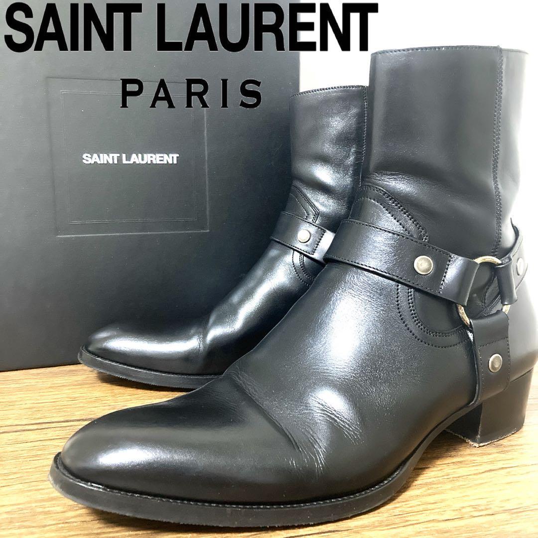 サンローラン リングブーツ サイズ44 ワイアットハーネスブーツ - メルカリ