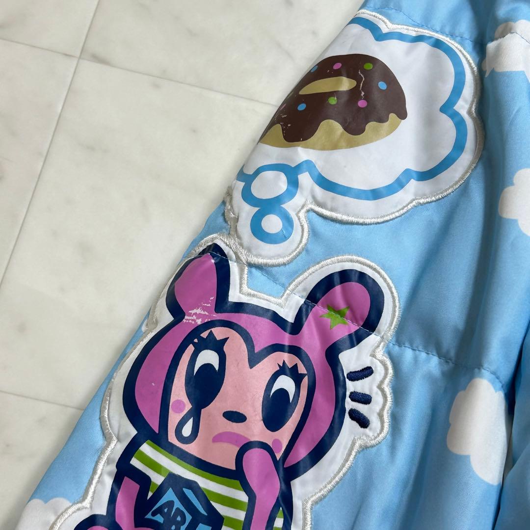 エンジェルブルー ダウンジャケット リバーシブル 中村くん キッズ