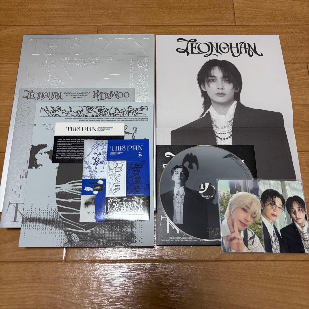 SEVENTEEN ジョンハン ウォヌ THIS MAN アルバム - メルカリ