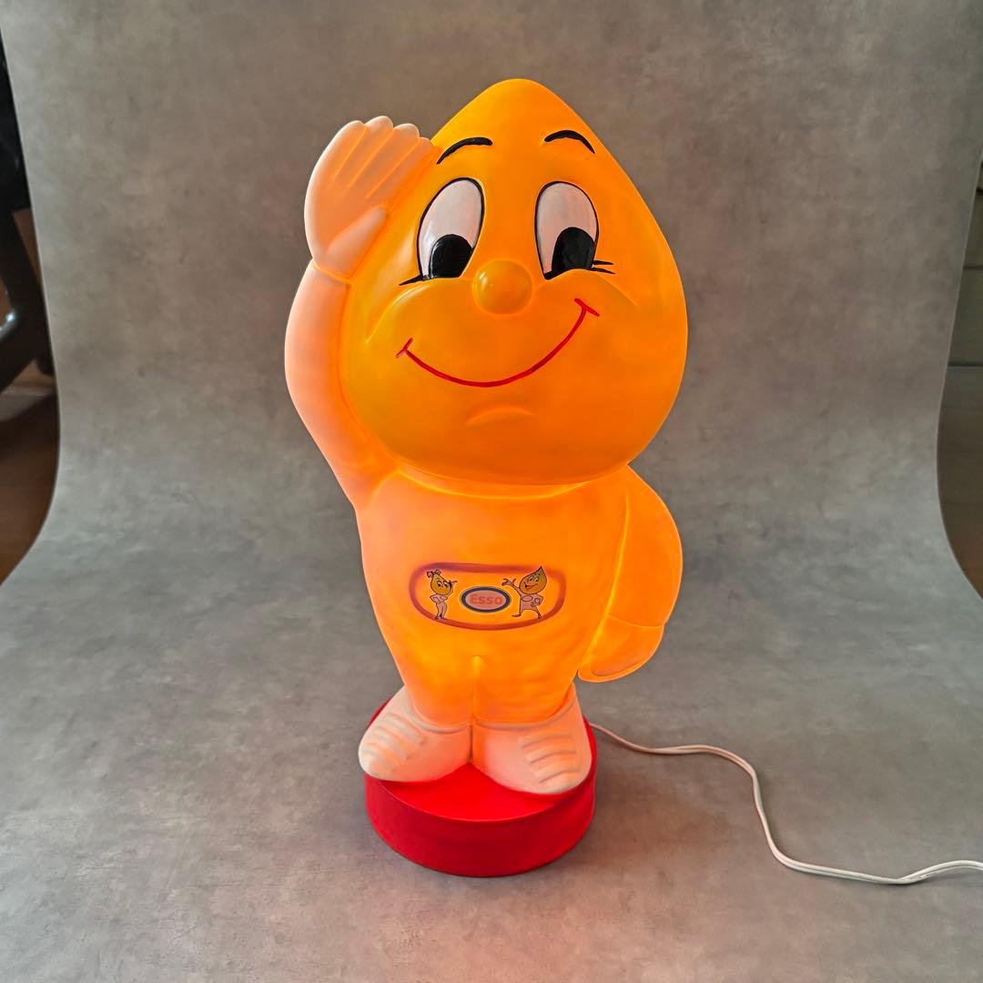 当時物！ESSO エッソボーイランプ ビンテージ レトロ オブジェ