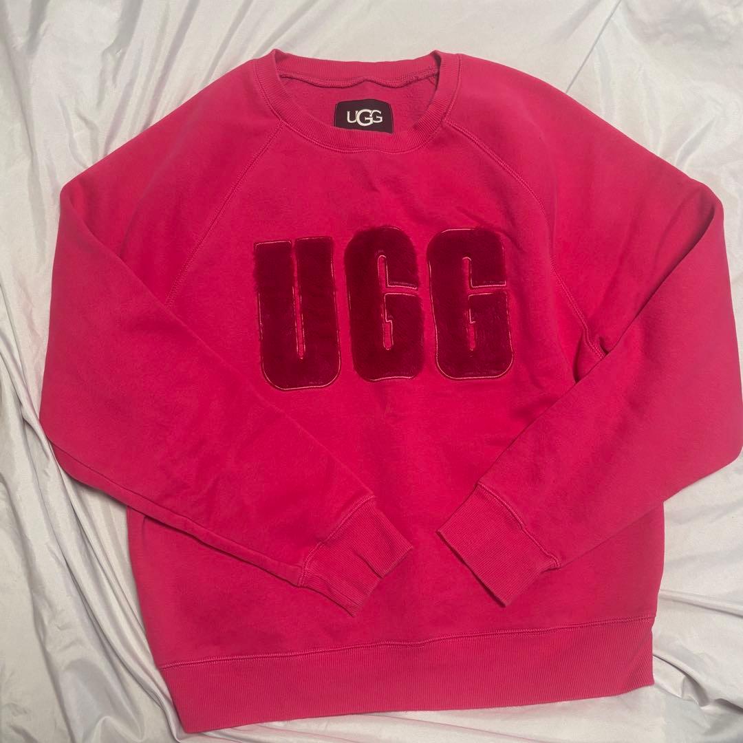UGG ピンク トレーナー スウェット - メルカリ