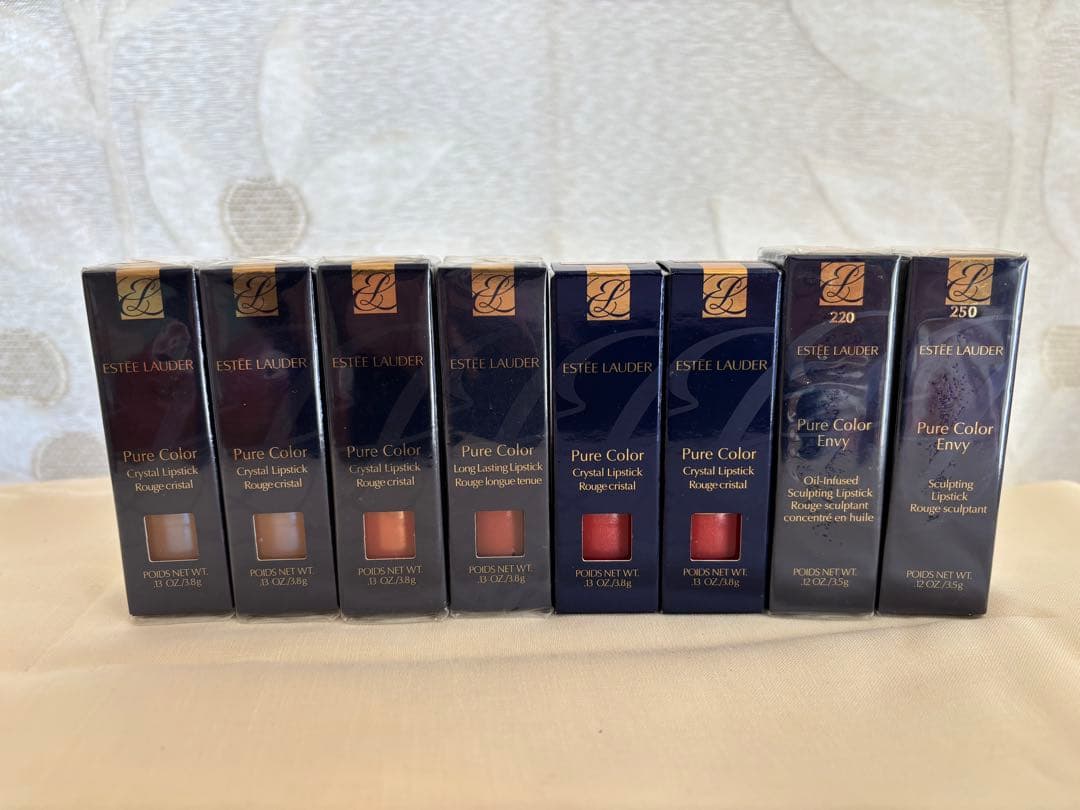 ESTEELAUDER Crystal Lipstick 4本セット Amazon.com: Estée Lauder Pure Color Long-Lasting Matte Lipstick