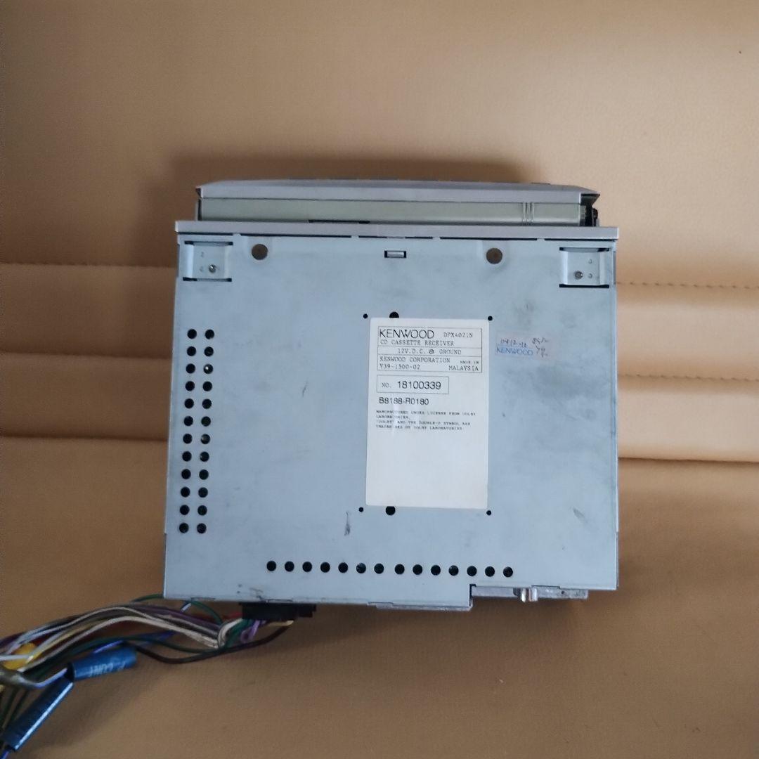 当時物KENWOOD DPX-4021 CDカセットデッキスペアナ - メルカリ