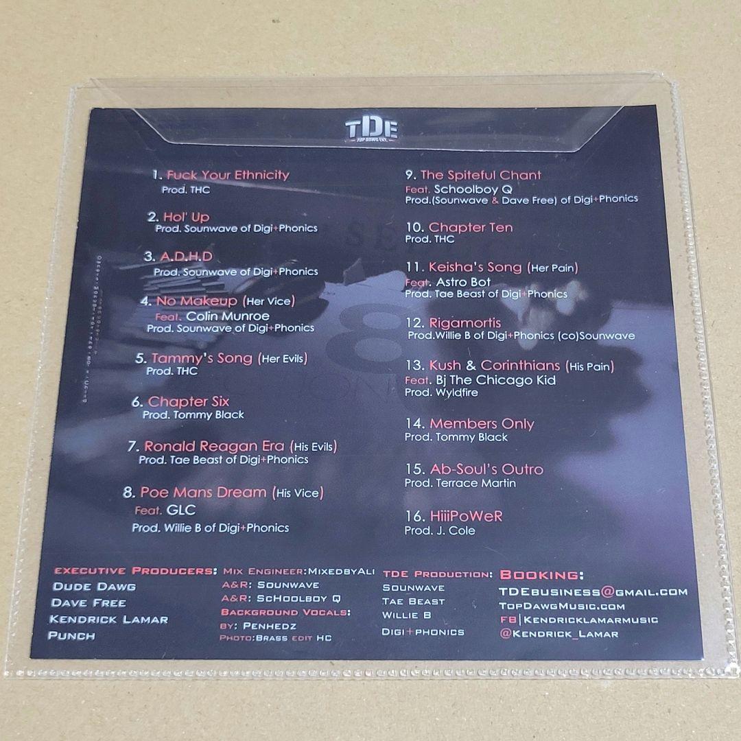 直筆サイン入り CD KENDRICK LAMAR SECTION 80 - メルカリ