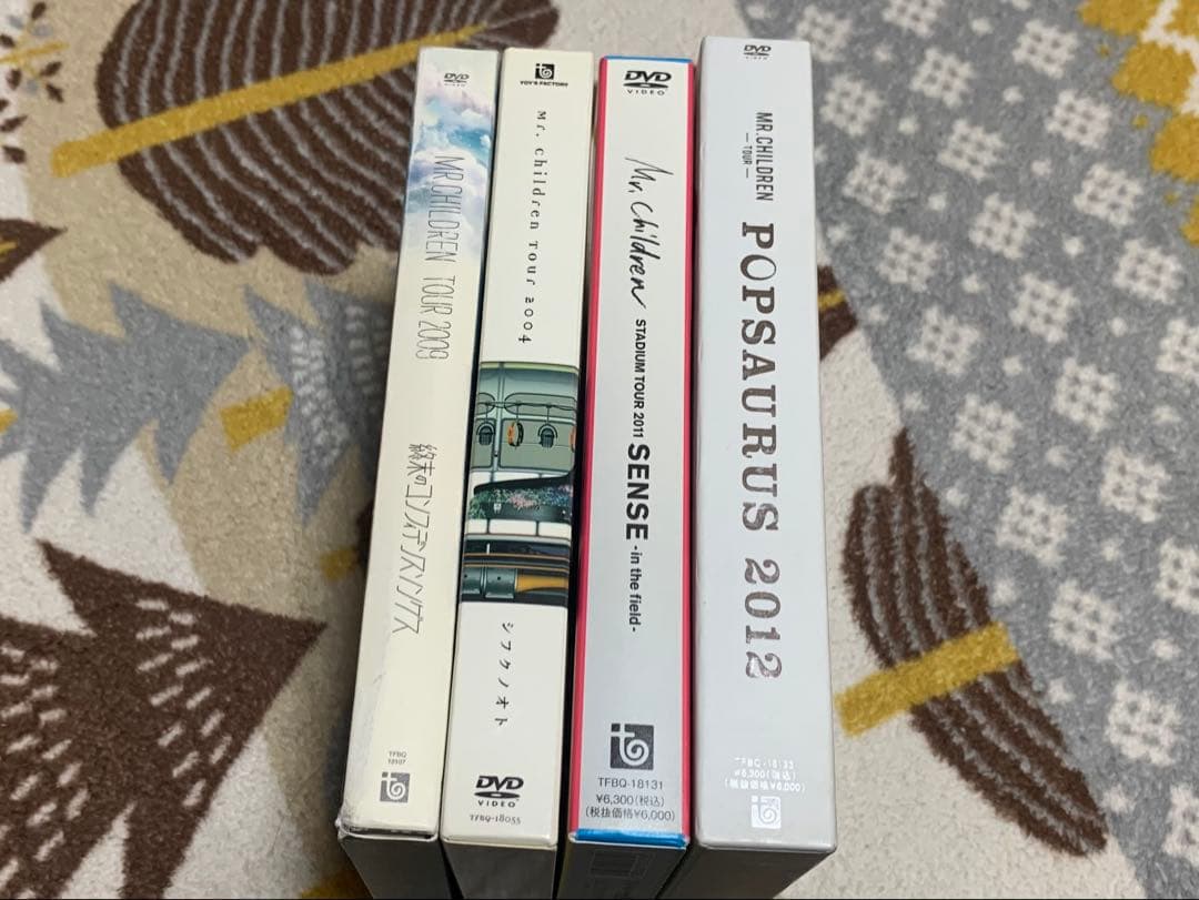 Mr.Children Live DVD 4本セット - メルカリ