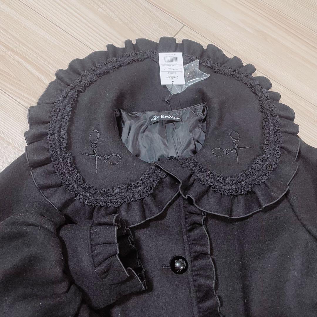 最終値下げ 新品未使用 dimmoire 十字の誓いフリルコート black 黒