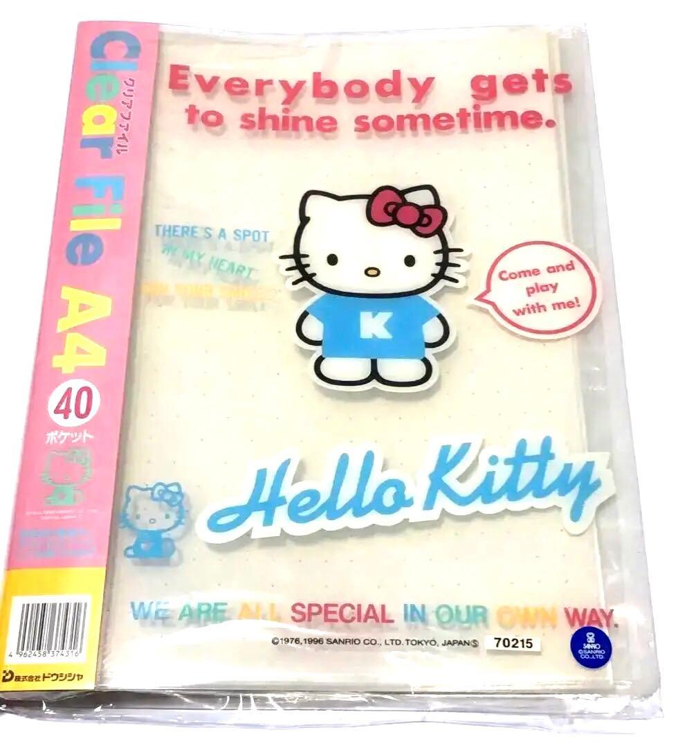 希少レアハローキティクリアファイルコレクション1974~ サンリオレトロ