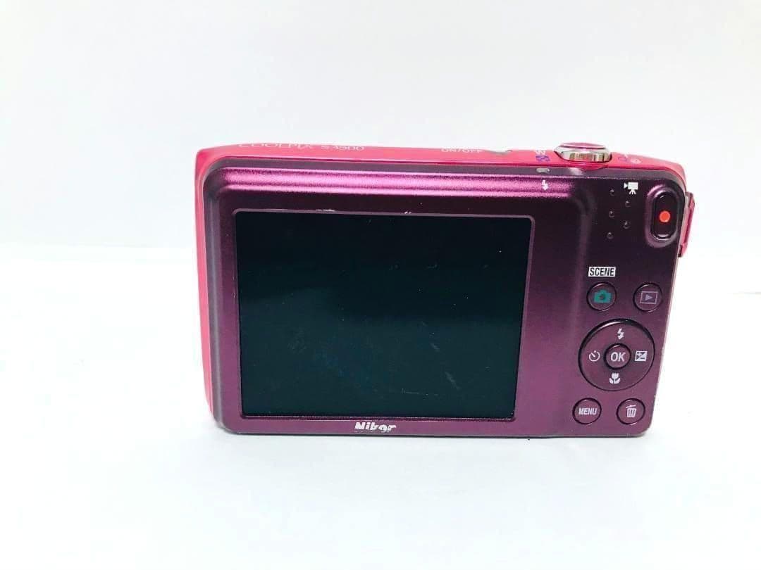お値下げ歓迎・美品】 ニコン Nikon COOLPIX S3500 ピンク