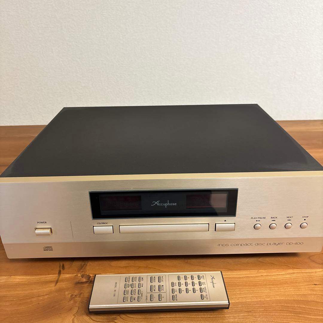 Accuphase DP-400 CDプレーヤー 純正リモコンRC-100付 - メルカリ