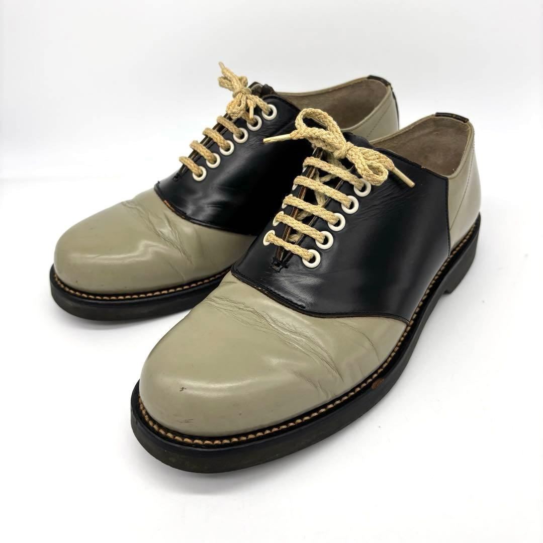 REGAL リーガル サドルシューズ グレー ネイビー バイカラー 24 - メルカリ