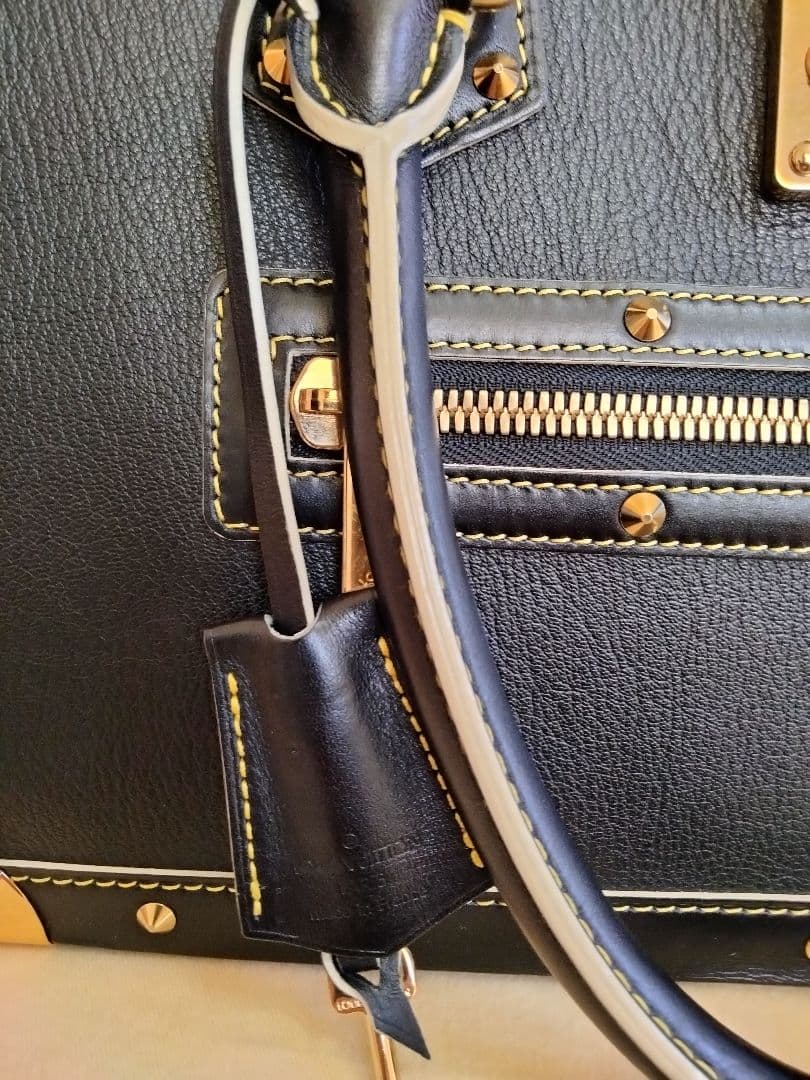 ルイヴィトン スハリ ファビユロー 黒 美品 - メルカリ