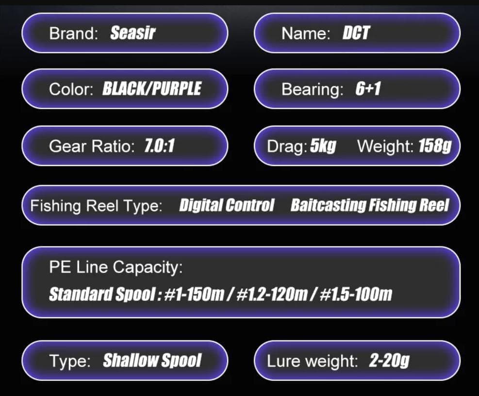 Seasir DCT DCリール BFS ウルトラライト 左巻き シーサー - メルカリ