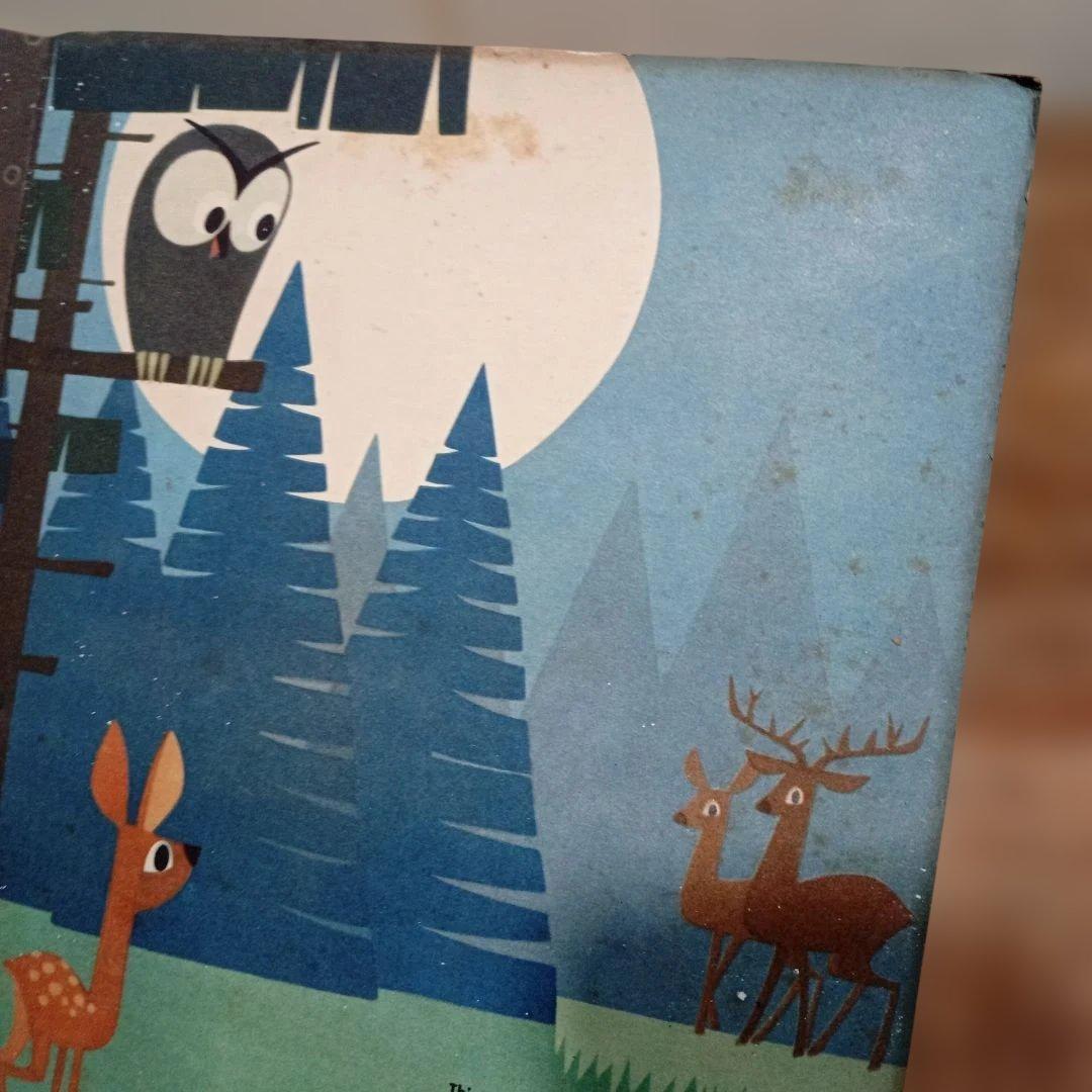 ルドルフ・ルケシュ 洋書 しかけ絵本「FLEETFOOT THE FAWN」