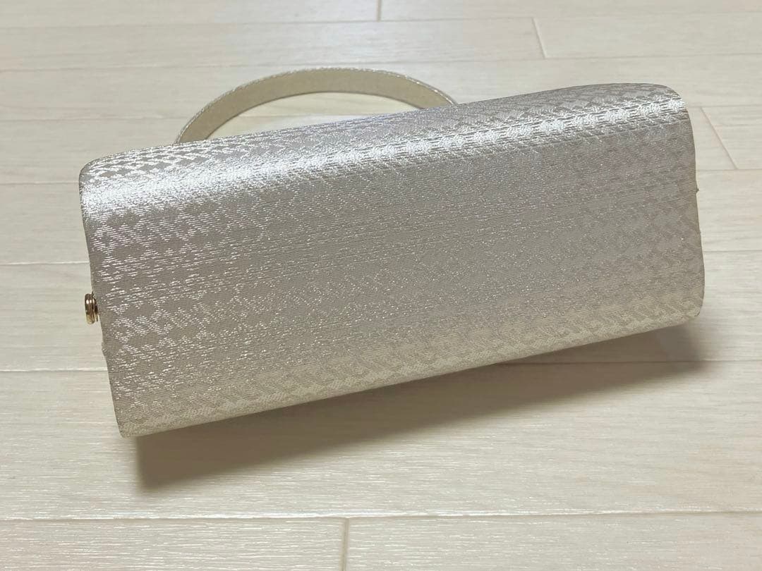 《未使用》草履バッグセット　シルバー