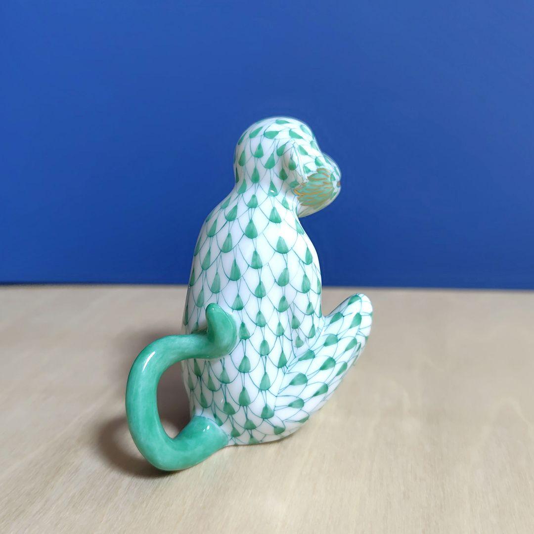 レア☆ヘレンド☆2004年 干支 フィギュリン 置物 猿 申年 - メルカリ