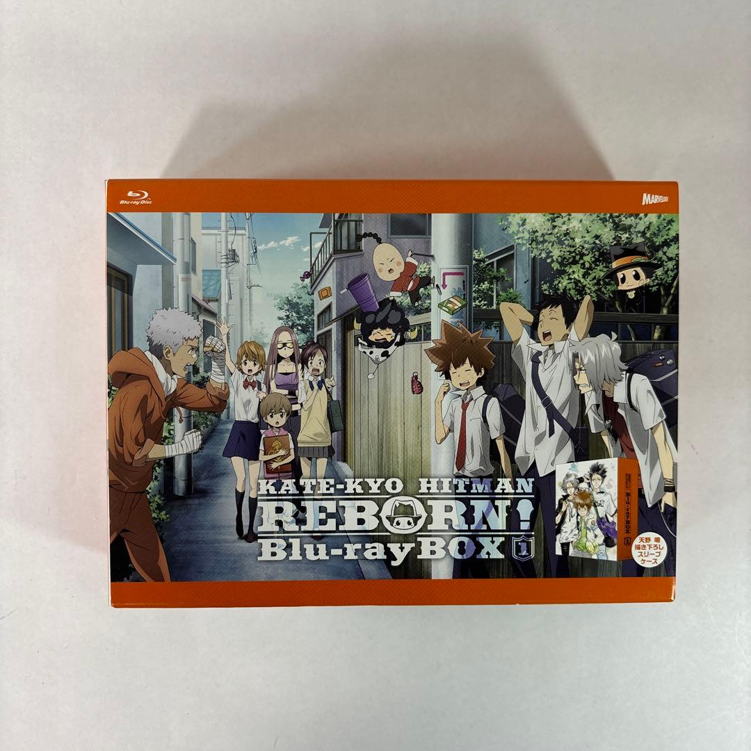 家庭教師(かてきょー)ヒットマンREBORN! Blu-ray BOX 1〈1… 家庭教師ヒットマンREBORN！ Blu-ray BOX 1(Blu-ray Disc) 中古DVD