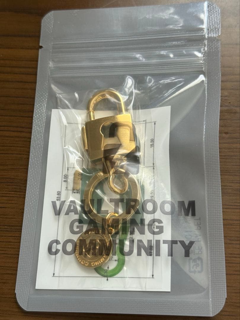 PADLOCK KEY HANGER / GOLD ボルトルーム ゴールド 小物 vaultroom
