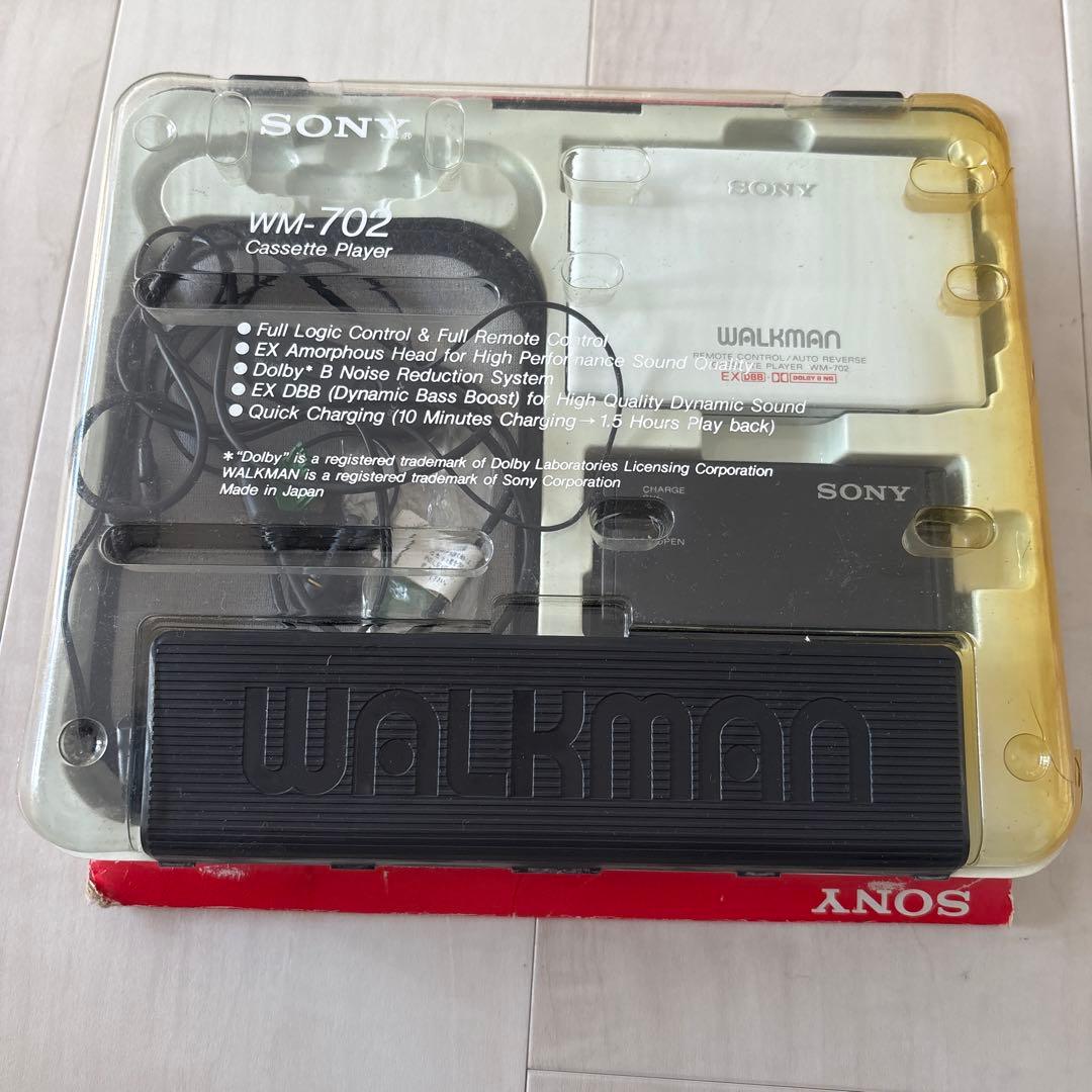 SONY WM-702 カセットプレーヤー d*9様 SONY WALKMAN WM-702 カセットプレーヤー 黒 ブラッ - メルカリ