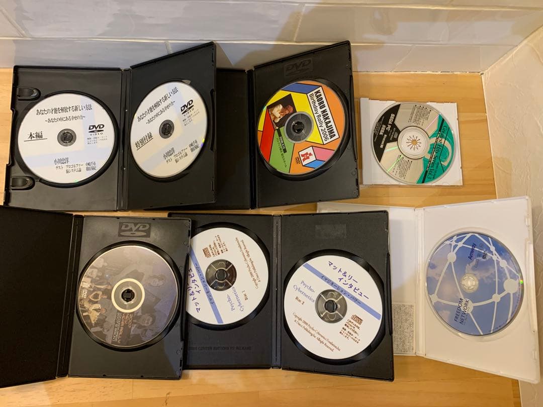 N0211-01★DVD アムウェイ / 山崎塾 / やる気のスイッチ 他18点