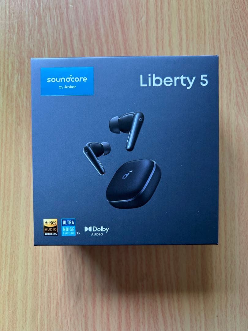 ［新品］soundcore Liberty 5 ワイヤレスイヤホン Amazon | Anker Soundcore Liberty 5（Bluetooth 5.4）【完全