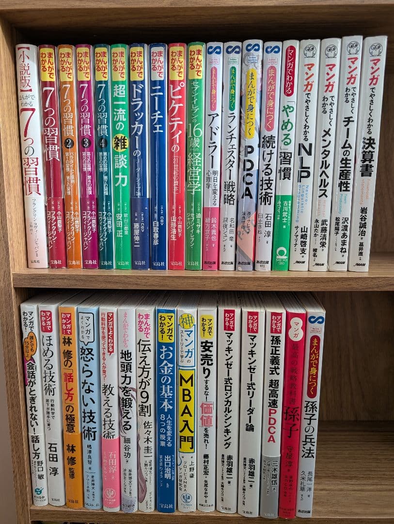 まんがでわかるシリーズ他自己啓発にお薦めの34冊