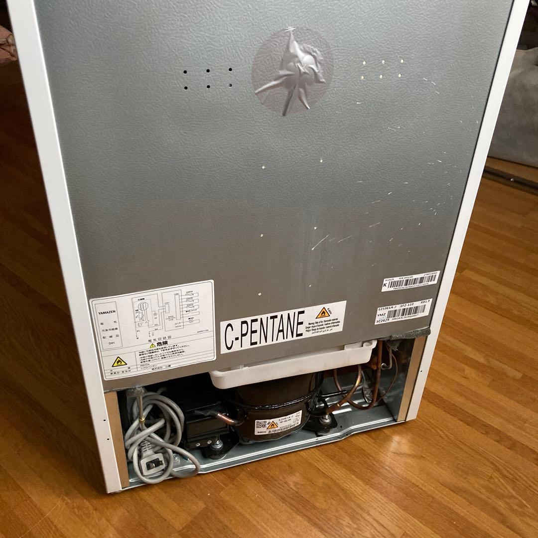 YAMAZEN 冷蔵庫 YFR-D91(W) 86L たのメル便 - メルカリ