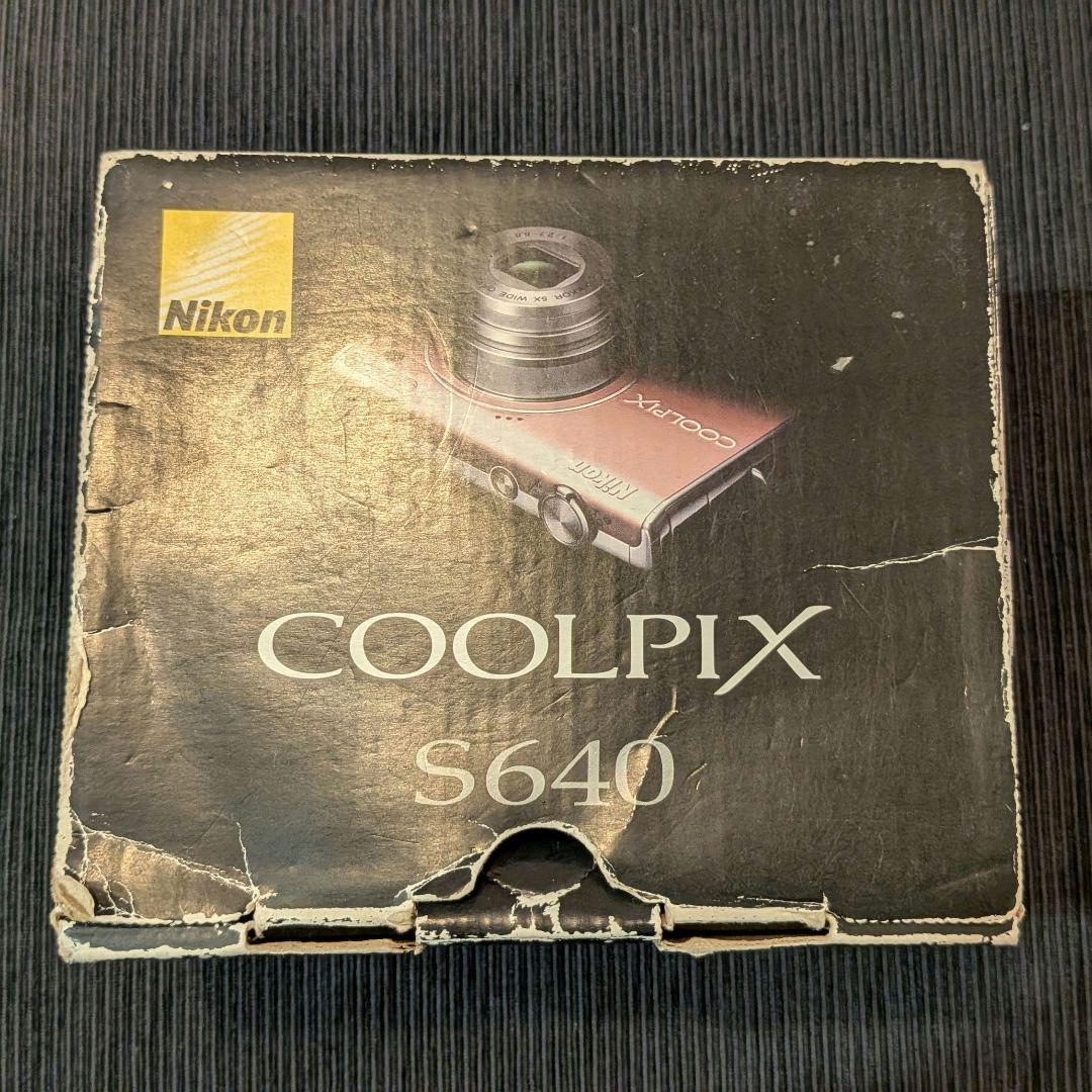 動作品 平成レトロ Nikon COOLPIX S640 ピンク 元箱付き - メルカリ