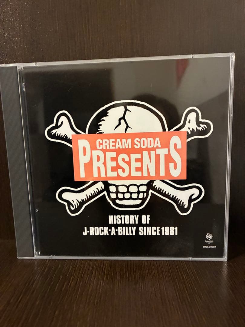 CREAM SODA J-ROCK-A-BILLY CD 3枚セット 3組セット クリームソーダ HISTORY OF J-ROCK-A-BILLY SINCE 1981