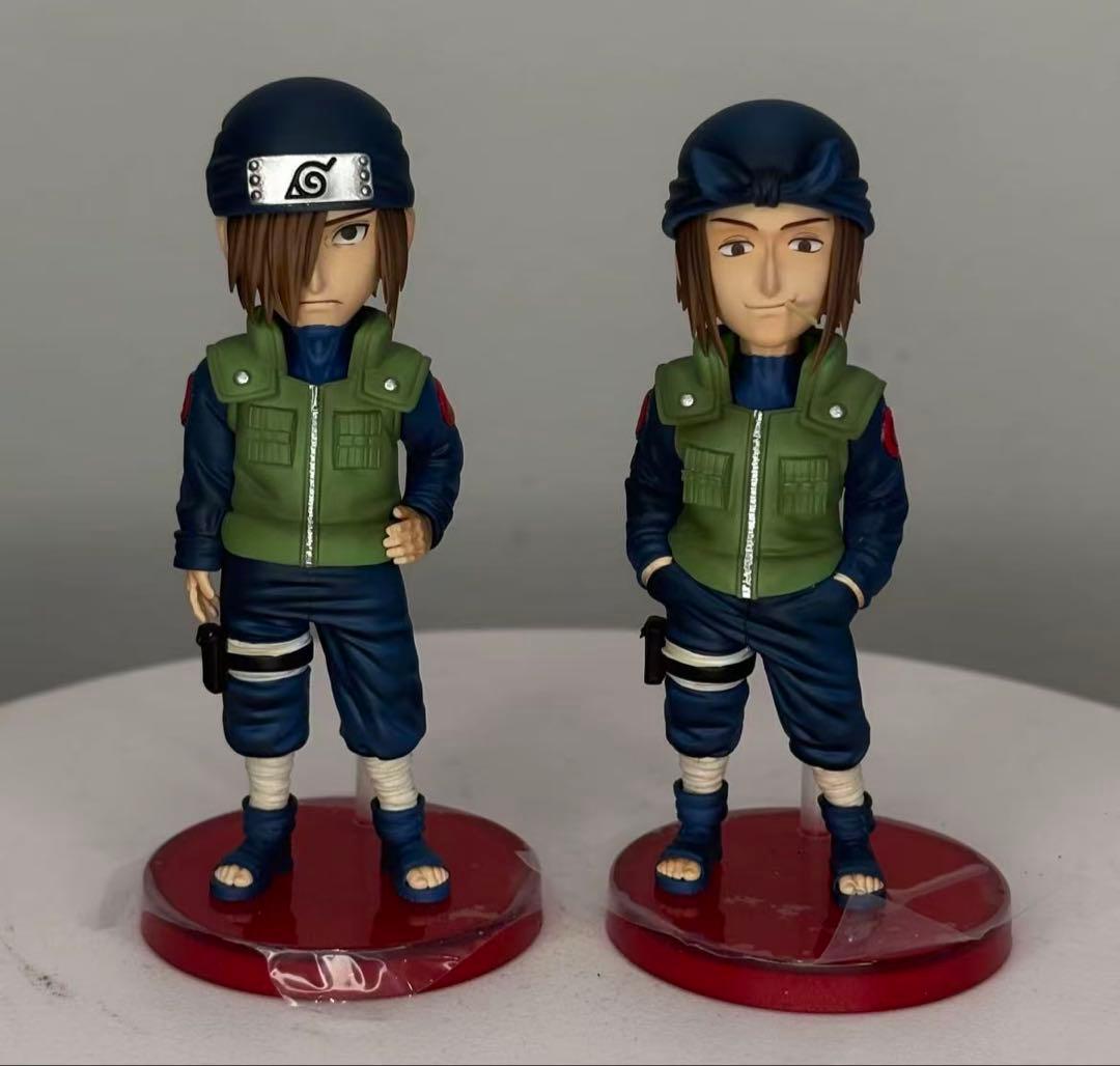 ナルト 不知火ゲンマ神月イズモ ガレージキット ガレキ スタチュー②