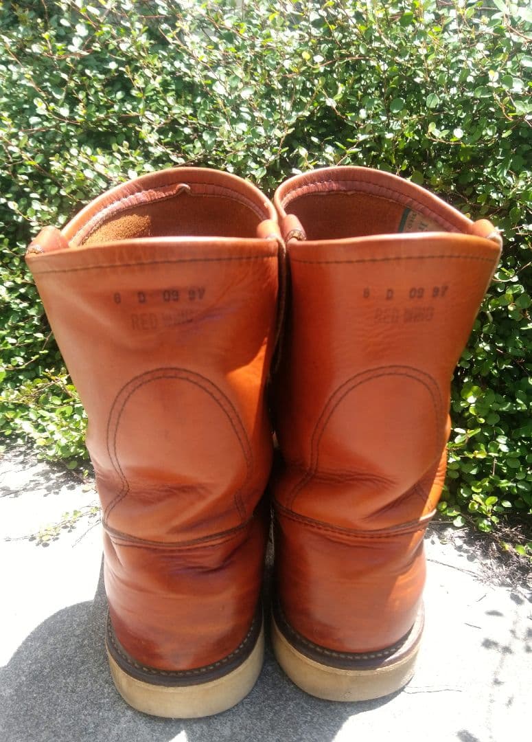 RED WING ペコスブーツ 866 97年製 緑犬タグ 犬刻印 8D - メルカリ